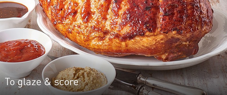 To glaze & score