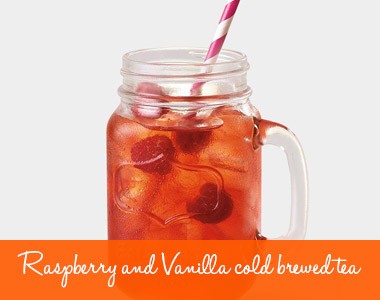 Raspberry and Vanilla Cold Brewed Tea