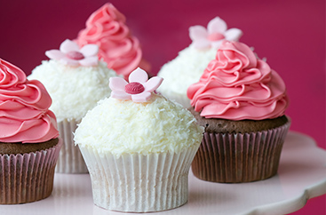 Flower cupcakes Flower cupcakes