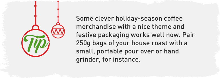 The Specialty Coffee Roaster Café - Coffee merchandise time The Specialty Coffee Roaster Café - Coffee merchandise time