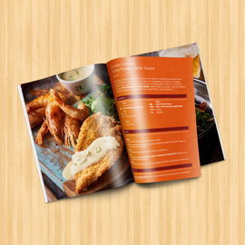Commercial kitchen recipe brochure Commercial kitchen recipe brochure