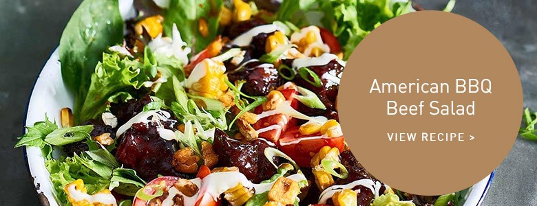 American BBQ Beef Salad