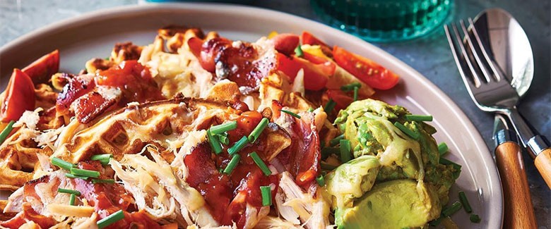 Chicken Waffle Nachos