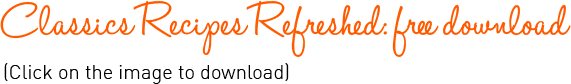 Classics Recipes Refreshed free download